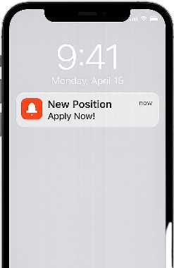 Job alert illustration